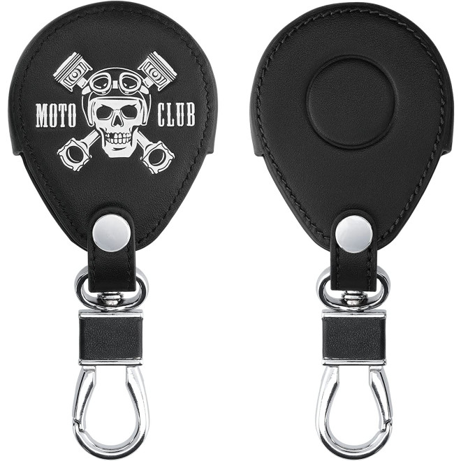 KW PU Leather Θήκη Κλειδιού Harley Davidson - Motorcycle Club / Black / White