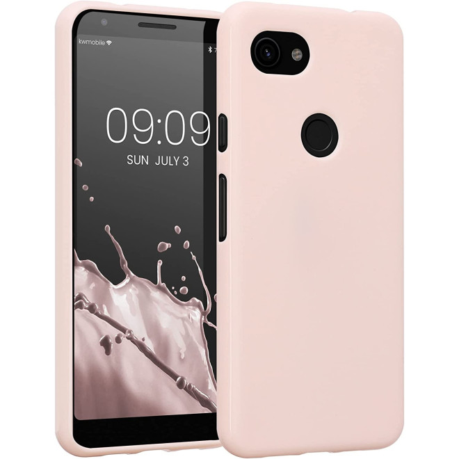 KW Θήκη Σιλικόνης Google Pixel 3a - Dusty Pink