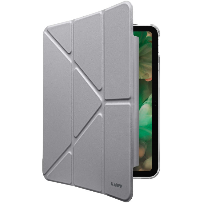 Laut Huex Folio - Θήκη με Υποδοχή Apple Pencil - Apple iPad Air 7 2025 11" / iPad Air 6 2024 11" / Air 5 2022 10.9" / Air 4 2020 10.9" / Pro 11" 2022 / 2021 / 2020 / 2018 - Grey