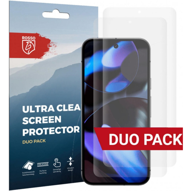 Μεμβράνη Προστασίας Google Pixel 9 - Rosso Ultra Clear Screen Protector Οθόνης - 2 Τεμάχια