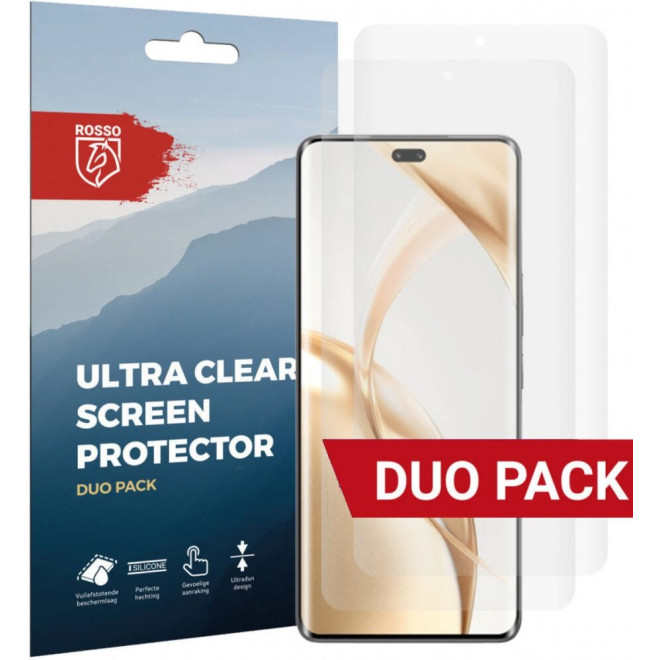 Μεμβράνη Προστασίας Honor 200 Pro Rosso Ultra Clear Screen Protector Οθόνης 2 Τεμάχια Clear