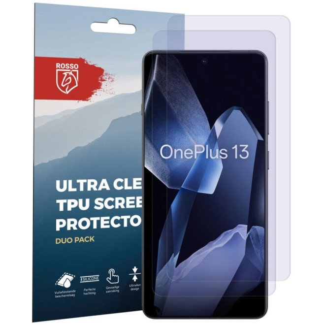 Μεμβράνη Προστασίας OnePlus 13 Rosso Ultra Clear Screen Protector Οθόνης 2 Τεμάχια Clear