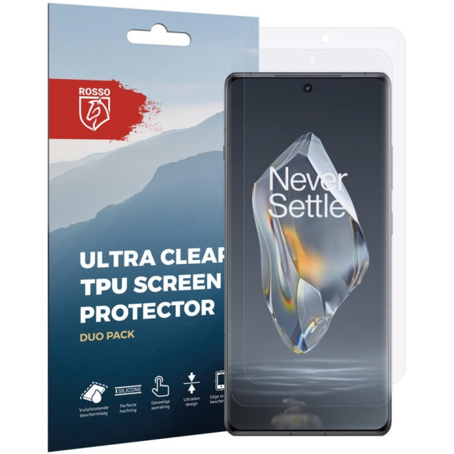 Μεμβράνη Προστασίας Οθόνης - OnePlus 12R - Rosso Ultra Clear Screen Protector - 2 Τεμάχια