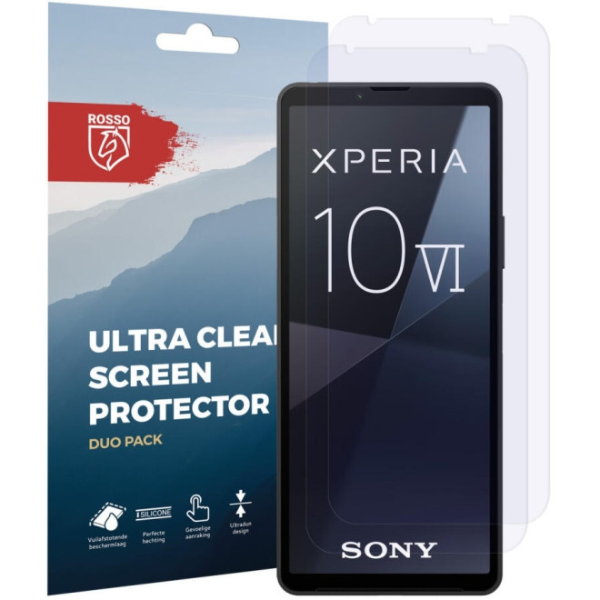 Μεμβράνη Προστασίας Οθόνης - Sony Xperia 10 VI - Rosso Ultra Clear Screen Protector - 2 Τεμάχια