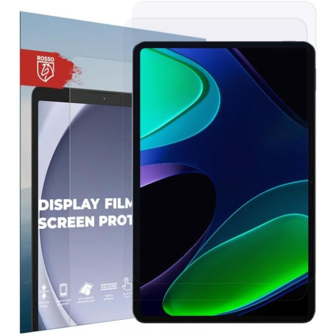 Μεμβράνη Προστασίας Οθόνης - Xiaomi Pad 6S Pro 12.4" - Rosso Ultra Clear Display Film Screen Protector - 2 Τεμάχια - Clear