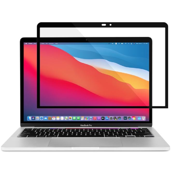 Moshi iVisor XT - Fullface Μεμβράνη Προστασίας Οθόνης Macbook Pro / Air 13" - Black