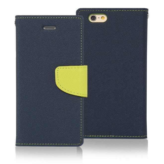 Fancy Diary Θήκη Huawei P9 Lite Navy Lime