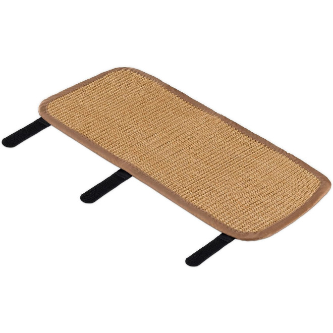 Navaris Cat Scratcher Table Protector - Ονυχοδρόμιο από Σιζάλ / Προστατευτικό από Γρατζουνιές Γάτας για Πόδια Επίπλων / Τραπεζιού / Τραπεζαρίας - 62 x 25 cm - Beige