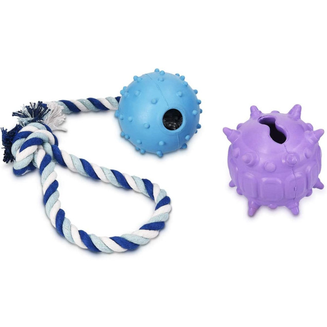 Navaris Dog Toy Set of 2 - Σετ με 2 Παιχνίδια για Σκύλους