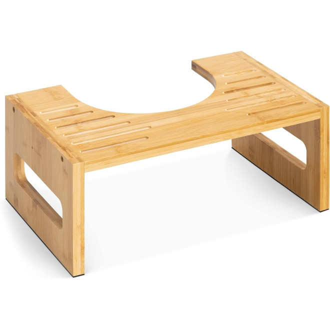 Navaris Toilet Stool - Βοηθητικό Εργονομικό Αντιολισθητικό Σκαμπό Τουαλέτας / Μπάνιου από Μπαμπού - Brown Navaris Toilet Stool - Βοηθητικό Εργονομικό Αντιολισθητικό Σκαμπό Τουαλέτας / Μπάνιου από Μπαμπού - Brown
