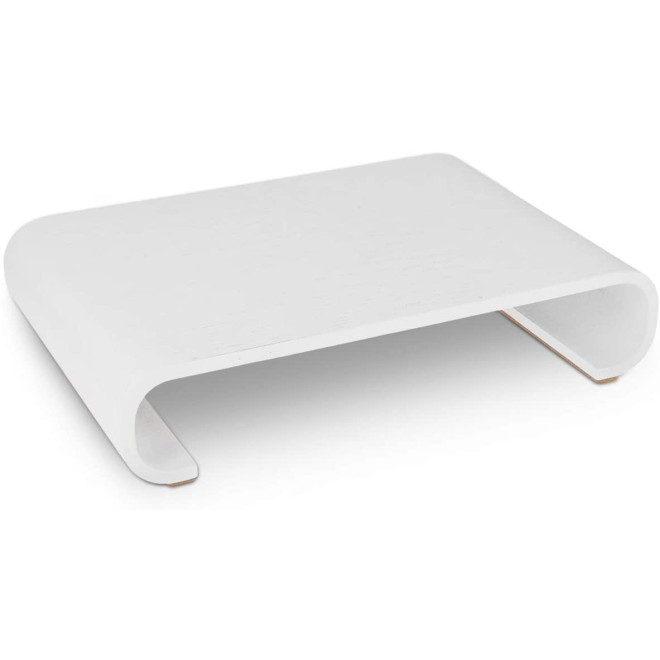 Navaris Universal Wooden Stand - Ξύλινη Βάση για Οθόνη PC / TV / Notebook / Laptop / iMac - Oak White