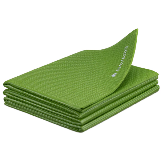Navaris Workout Mat - Στρώμα για Γυμναστική / Yoga / Pilates - 4mm Πάχος - Green