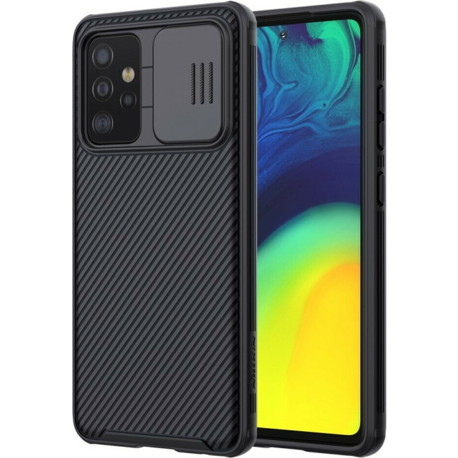 Nillkin CamShield Pro - Σκληρή Θήκη με Κάλυμμα για την Κάμερα - Samsung Galaxy A52 - Black