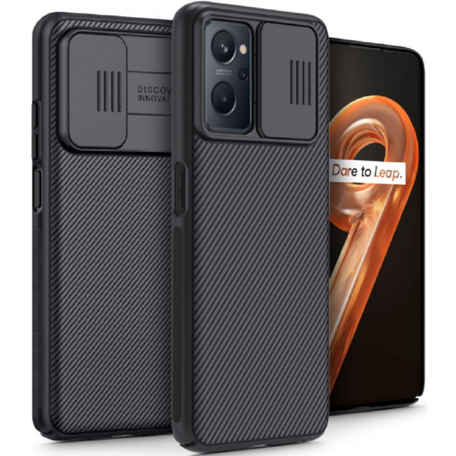 Nillkin CamShield Θήκη με Κάλυμμα για την Κάμερα - Realme 9i - Black
