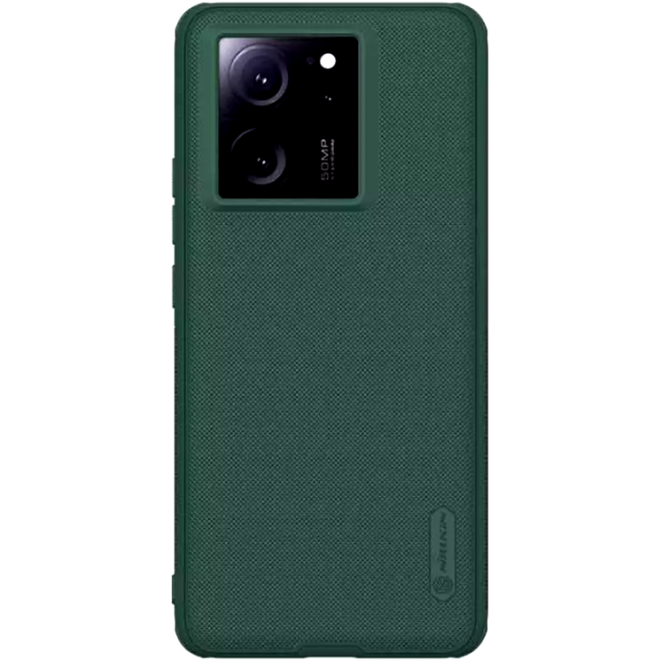 Nillkin Super Frosted Shield Pro - Σκληρή Ανθεκτική Θήκη - Xiaomi 13T / 13T Pro - Deep Green