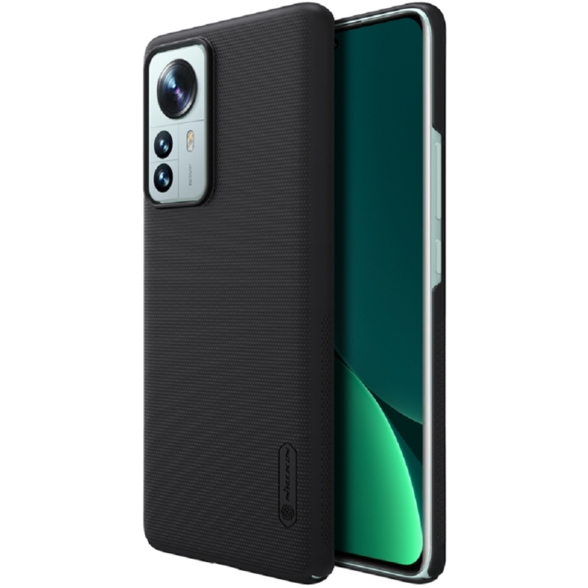 Nillkin Θήκη Super Frosted Shield Xiaomi 12 Pro 5G & Kickstand - Black