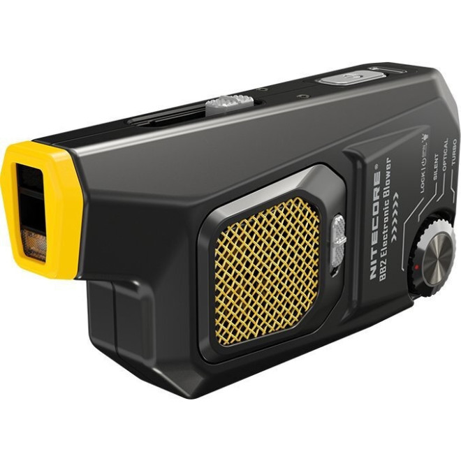Nitecore Blower Baby BB2 - Ηλεκτρονικός Φυσητήρας για τον Καθαρισμό Φωτογραφικού και Κινηματογραφικού Εξοπλισμού - Black
