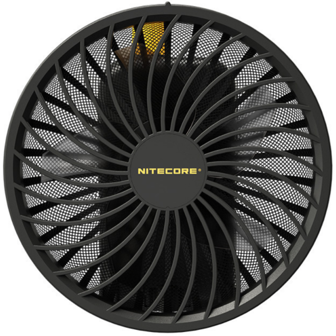 Nitecore CW10 CineWind Photography Fan - Φορητός Επαναφορτιζόμενος Ανεμιστήρας για Φωτογραφικά Στούντιο - Black