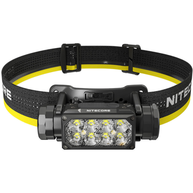 Nitecore HC65 UHE Headlamp - Αδιάβροχος Επαναφορτιζόμενος Φακός Κεφαλής LED - 2000 Lumens - Μπαταρία 4000 mAh - Black