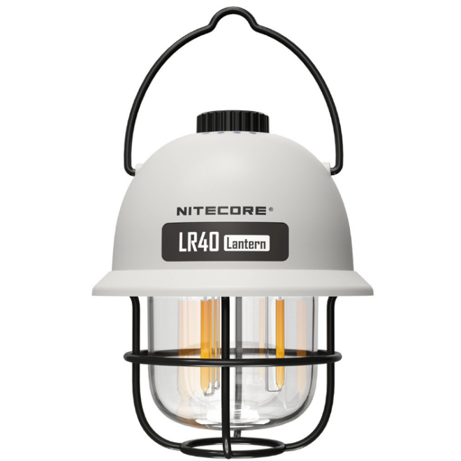 Nitecore LR40 Επαναφορτιζόμενος Φακός LED / Φανάρι / PowerBank - 100 Lumens - Μπαταρία 4000 mAh - White