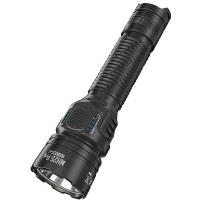 Nitecore MH25 Pro - Αδιάβροχος Επαναφορτιζόμενος Φακός LED Multi Task Hybrid - 3300 Lumens - Μπαταρία 5300 mAh - Black
