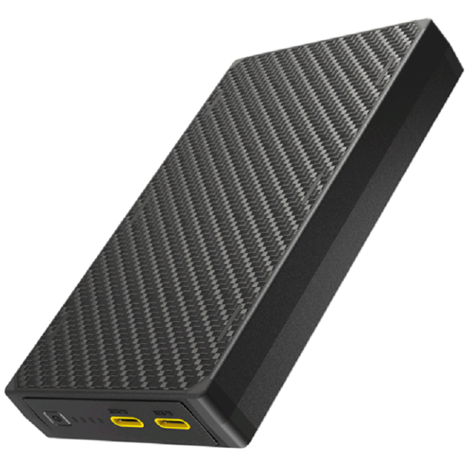 Nitecore NB20000 Gen3 Powerbank Fast Charge - Φορητή Μπαταρία Φόρτισης 20.000mAh με 2 x Type-C - 22.5W - Carbon Fiber
