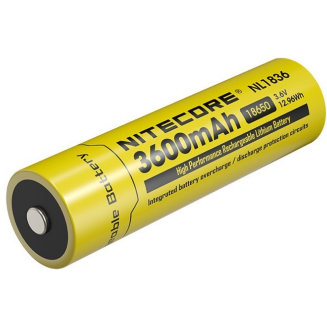 Nitecore NL1836 - Επαναφορτιζόμενη Μπαταρία 18650 Li-ion - 3600mAh - 3.6V