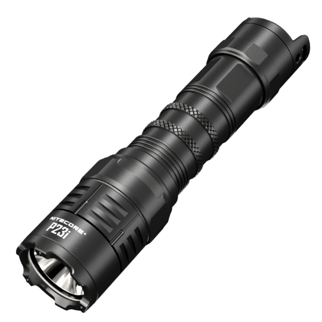 Nitecore Precise P23i - Αδιάβροχος Επαναφορτιζόμενος Φακός LED Tactical / Strobe Ready - 3000 Lumens - Μπαταρία 5000 mAh - Black