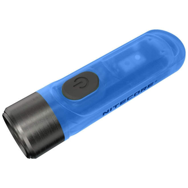 Nitecore Tiki GITD Blue - Αδιάβροχος Επαναφορτιζόμενος Φακός Μπρελόκ LED UV με Ανιχνευτή Πλαστών Χαρτονομισμάτων - 300 Lumens - Μπαταρία 130mAh
