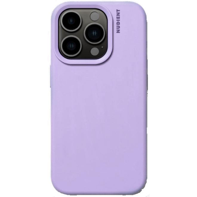 Nudient Base Case - Θήκη Σιλικόνης Apple iPhone 15 Pro - Soft Purple