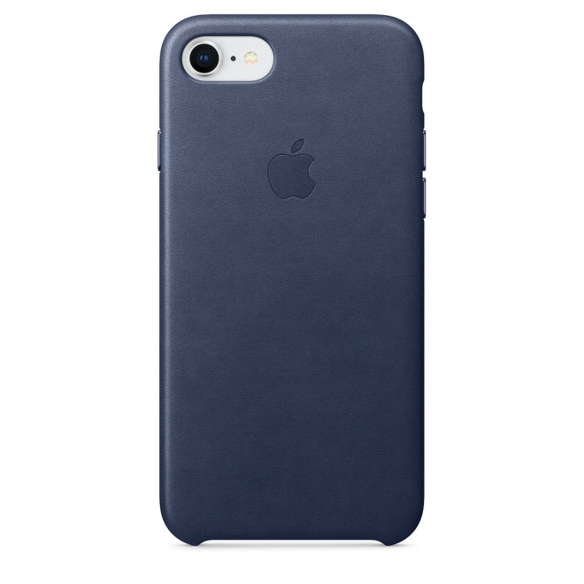 Official Apple Δερμάτινη Θήκη iPhone 7 / 8 - Midnight Blue