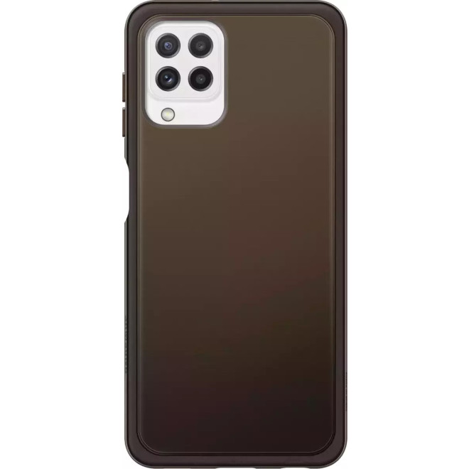 Official Samsung Θήκη Σιλικόνης Soft Clear Cover - Samsung Galaxy A22 4G - Black Official Samsung Θήκη Σιλικόνης Soft Clear Cover - Samsung Galaxy A22 4G - Black