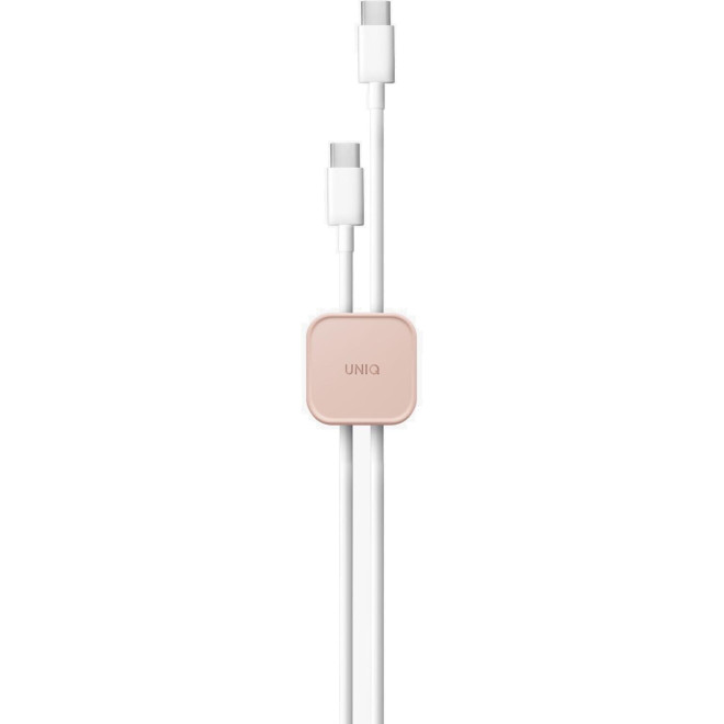 Οργανωτής Καλωδίων Uniq Pod 8-In-1 Cable Organizer Αυτοκόλλητα Clips Σιλικόνης 8 Τεμάχια Pink