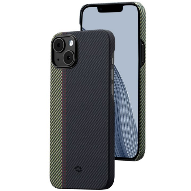 Pitaka Fusion Weaving MagEZ Case 3 - MagSafe Θήκη Aramid Fiber Body Apple iPhone 14 Plus - 0.95mm - 600D - Overture