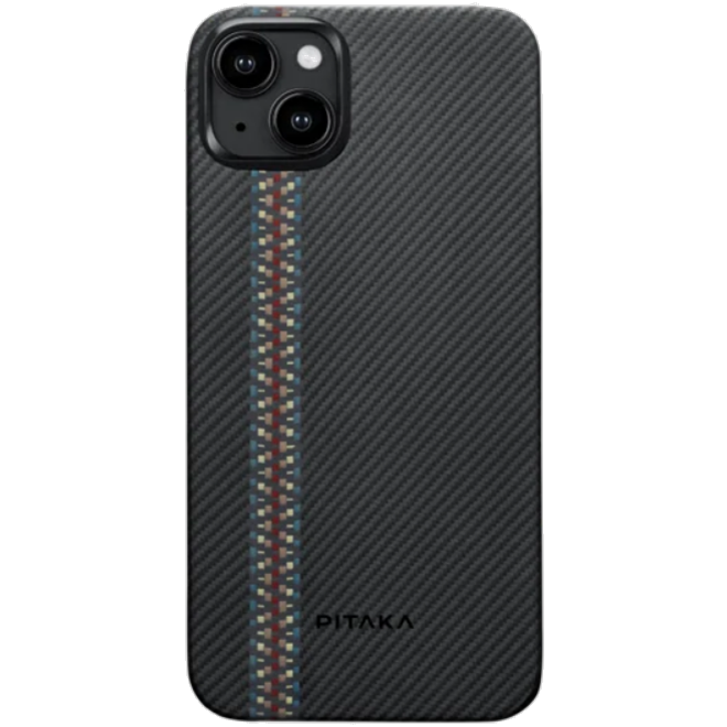 Pitaka Fusion Weaving MagEZ Case 4 - MagSafe Θήκη Aramid Fiber Body Apple iPhone 15 - 0.95mm - 600D - Rhapsody