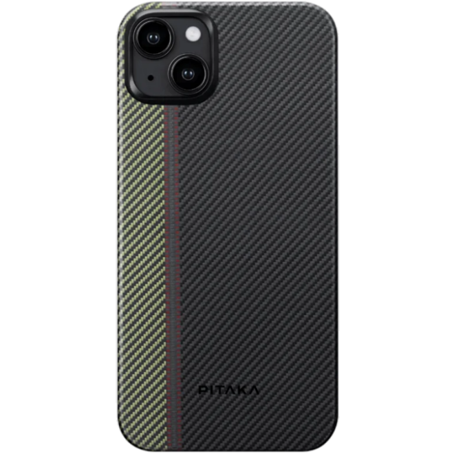 Pitaka Fusion Weaving MagEZ Case 4 - MagSafe Θήκη Aramid Fiber Body Apple iPhone 15 Plus - 0.95mm - 600D - Overture