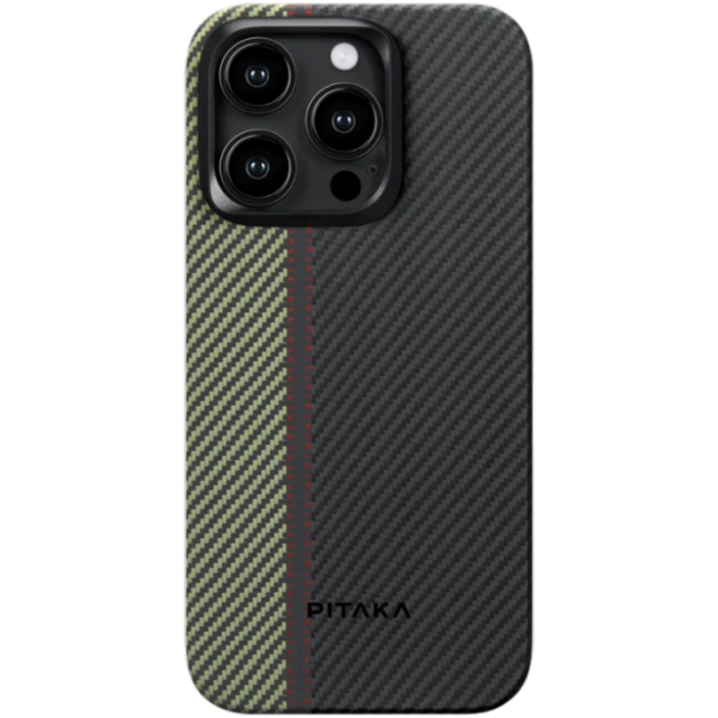 Pitaka Fusion Weaving MagEZ Case 4 - MagSafe Θήκη Aramid Fiber Body Apple iPhone 15 Pro Max - 0.95mm - 600D - Overture