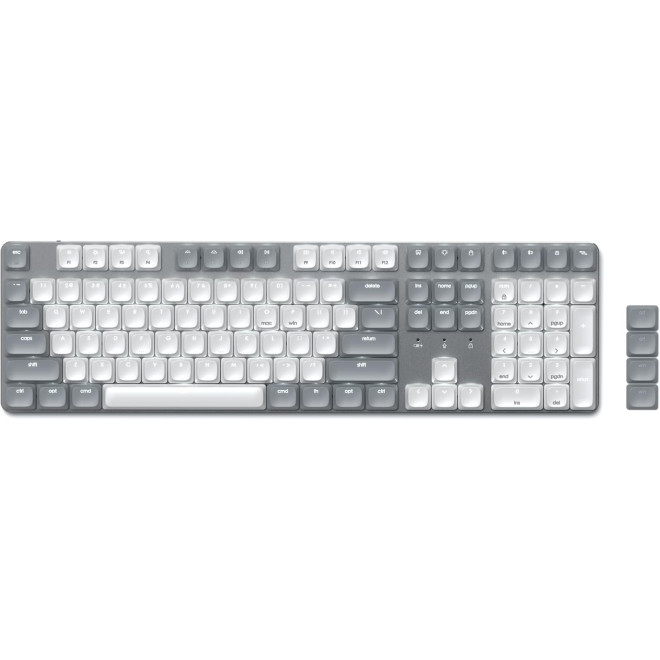 Πληκτρολόγιο Satechi SM3 Slim Mechanical Backlit Bluetooth Keyboard Ασύρματο Μηχανικό με Οπίσθιο Φωτισμό & Brown Διακόπτες Αγγλικό Light