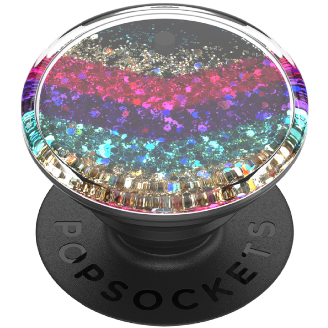 PopSocket Luxe - Snowglobe με Υγρό Glitter - Tidepool Chevron