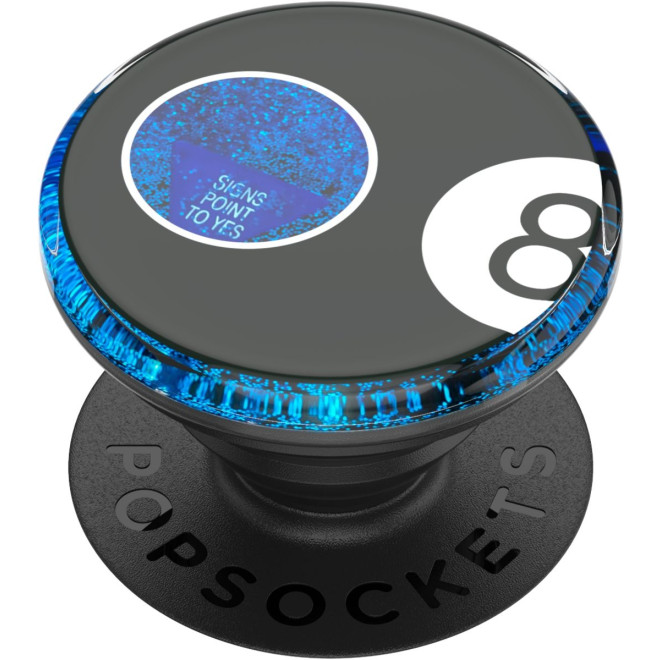 PopSocket Luxe - Snowglobe με Υγρό Glitter - Tidepool Magic 8 Ball