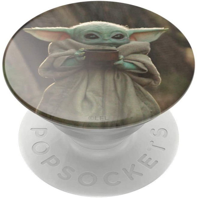 PopSocket Star Wars The Mandalorian The Child Cup Sippin Baby Yoda Gloss