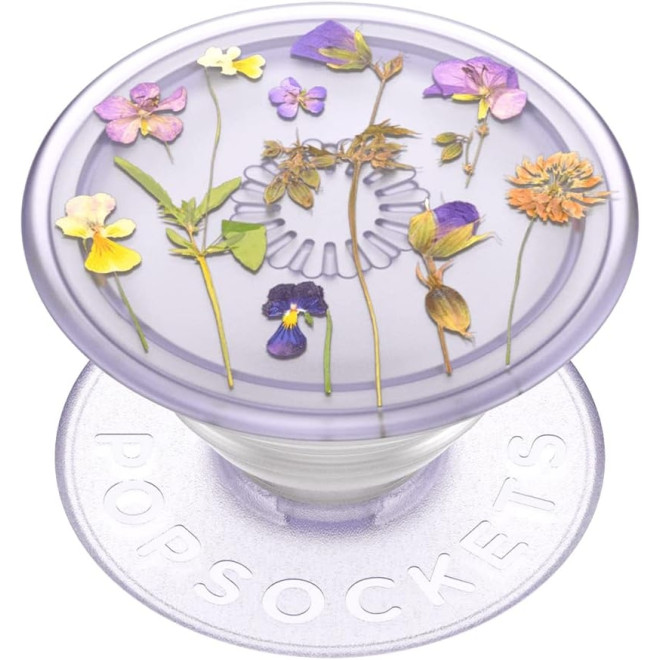 PopSockets - PopGrip PlantCore - Purple Fields