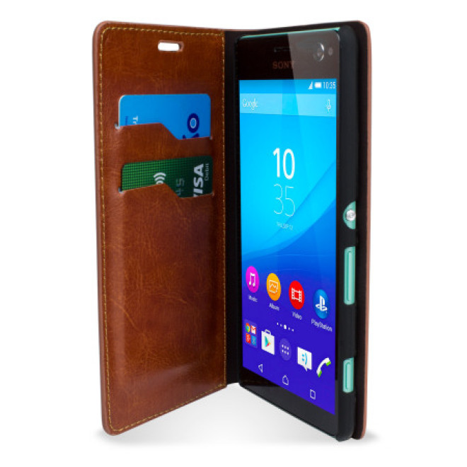 ΚαφέΠορτοφόλι Sony Xperia C4