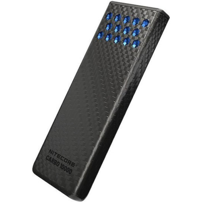 PowerBank Nitecore Carbo 10.000 mAh Gen2 Ανθεκτικό Αδιάβροχο με 2 x Type-C 30W Ice Blue 
