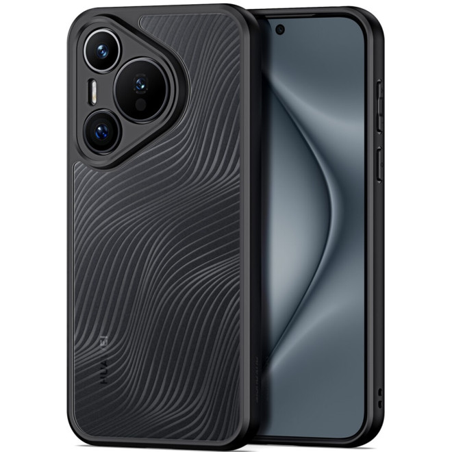 Premium Ημιδιάφανη Σκληρή Θήκη - Huawei Pura 70 - DuxDucis Aimo Series - Black