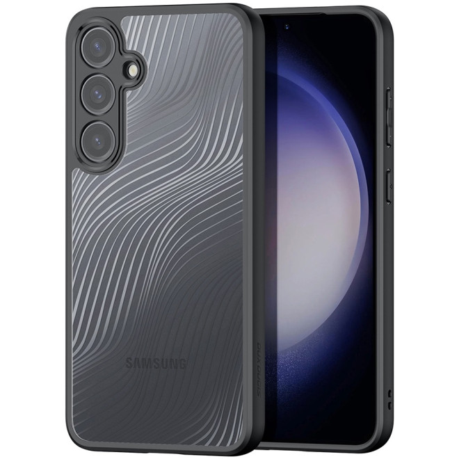 Premium Ημιδιάφανη Σκληρή Θήκη - Samsung Galaxy S24 Plus - DuxDucis Aimo Series - Black