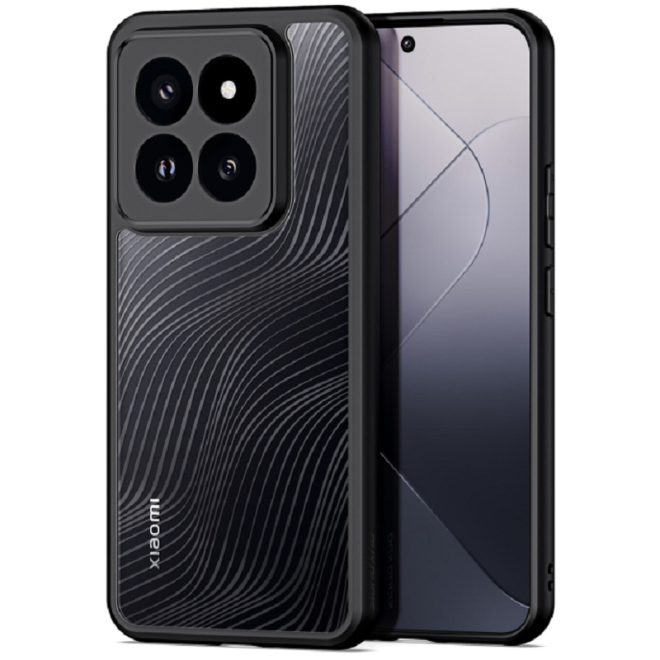Premium Ημιδιάφανη Σκληρή Θήκη -  Xiaomi 14 Pro - DuxDucis Aimo Series - Black