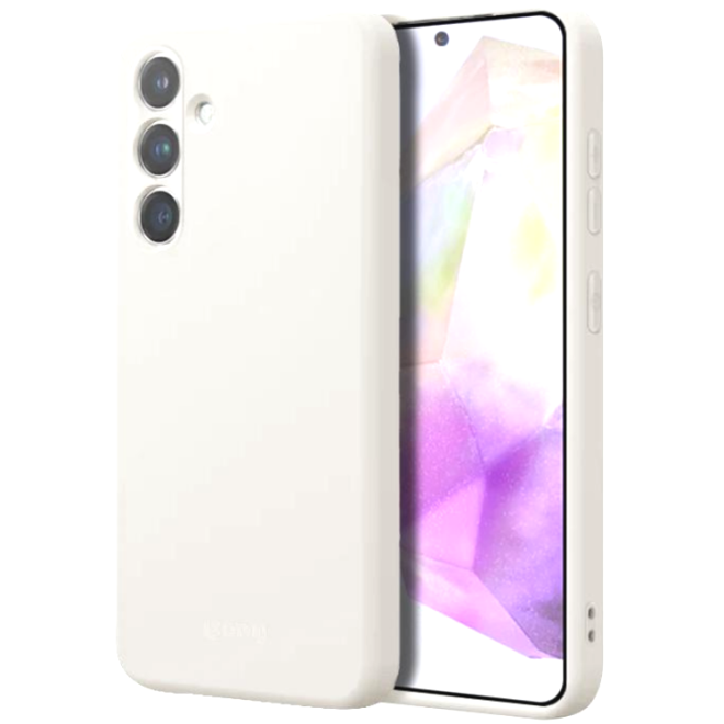 Premium Θήκη Σιλικόνης - Samsung Galaxy A35 - Crong Color - Beige