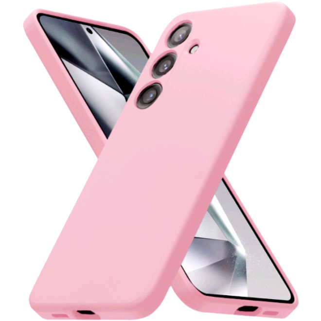 Premium Θήκη Σιλικόνης - Samsung Galaxy S24 Plus - Crong Color - Pink
