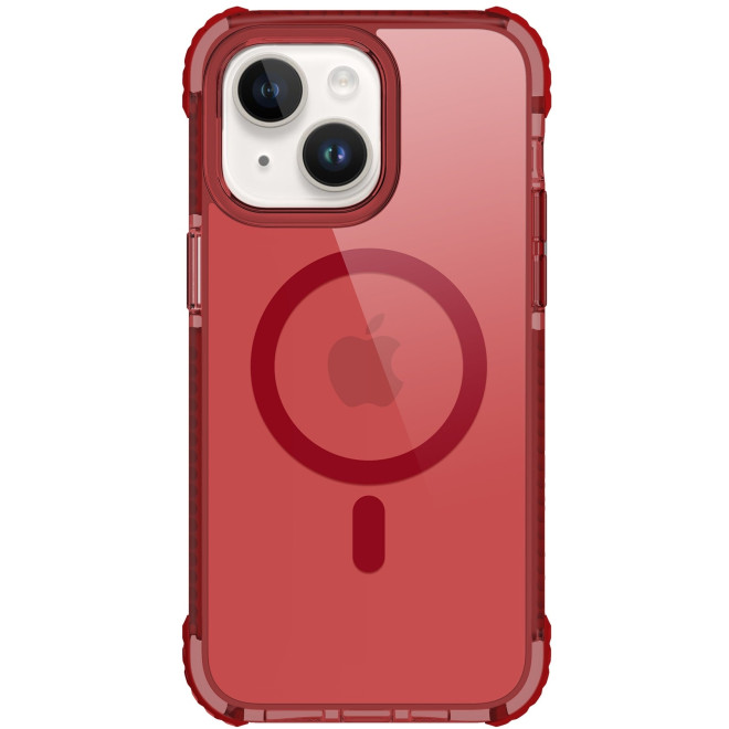 Prodigee Safetee Neo + Mag - Σκληρή Ανθεκτική Ημιδιάφανη Θήκη MagSafe - Apple iPhone 15 - Ruby